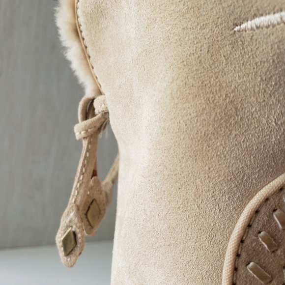 Brilliant waterproof Suede Fur Boots - Picture 7 of 16